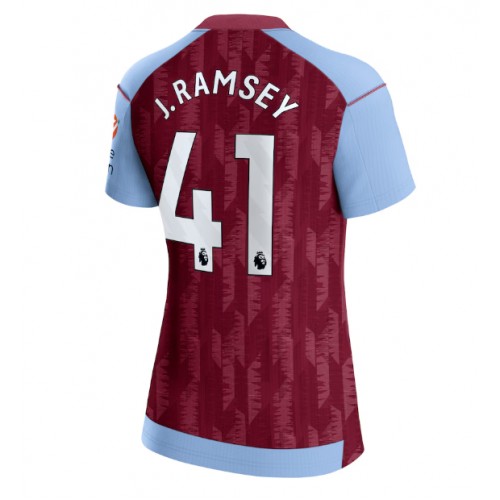 Fotbalové Dres Aston Villa Jacob Ramsey #41 Dámské Domácí 2023-24 Krátký Rukáv